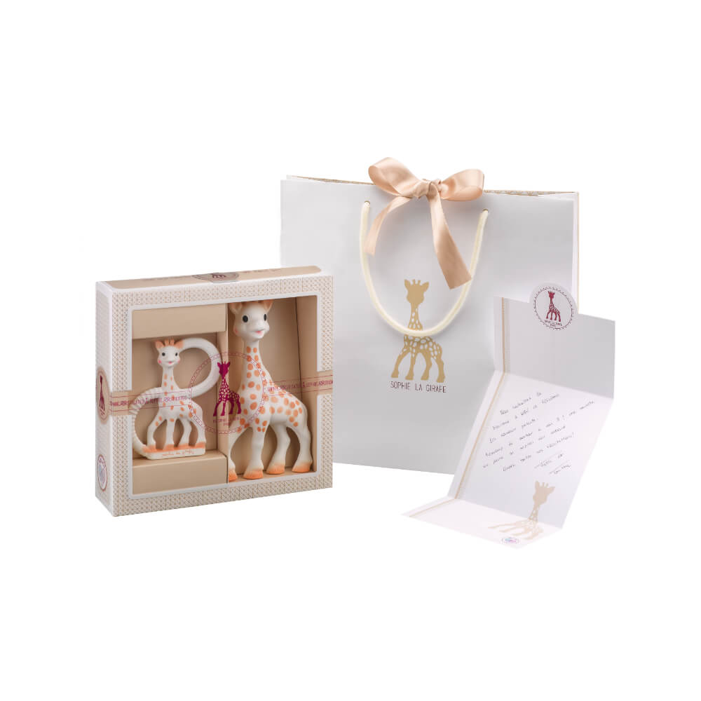 Sophie La Girafe Ready To Give Birth Box (Set of 2)