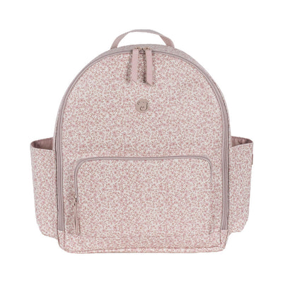 Flower Mellow Backpack Diaper Changing Bag- Pink