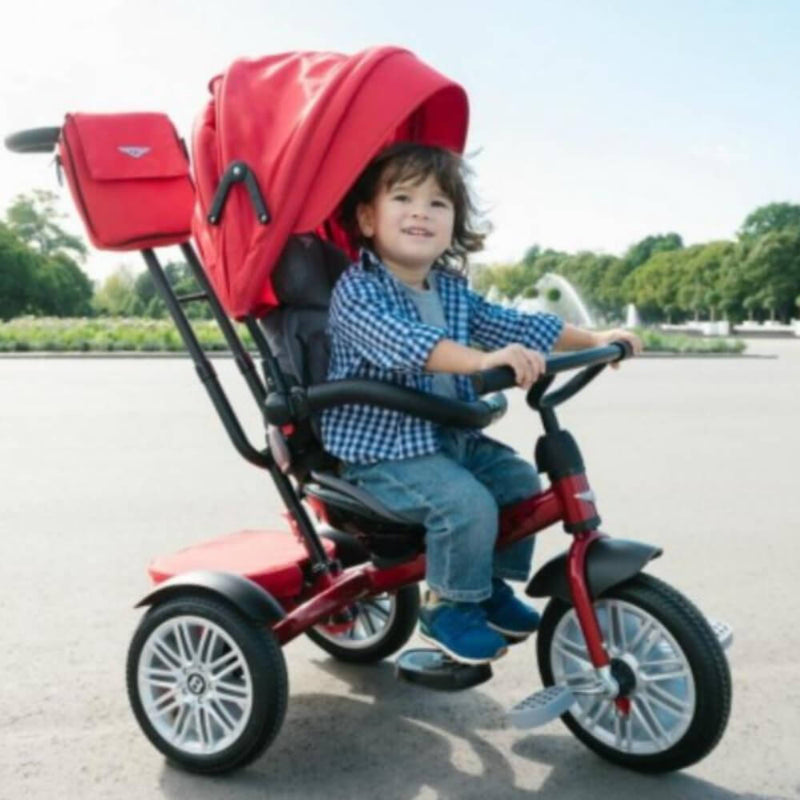 Bentley 6-in-1 Baby Stroller - Dragon Red