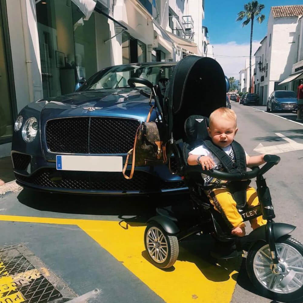 Bentley 6-in-1 Baby Stroller Onyx Black 