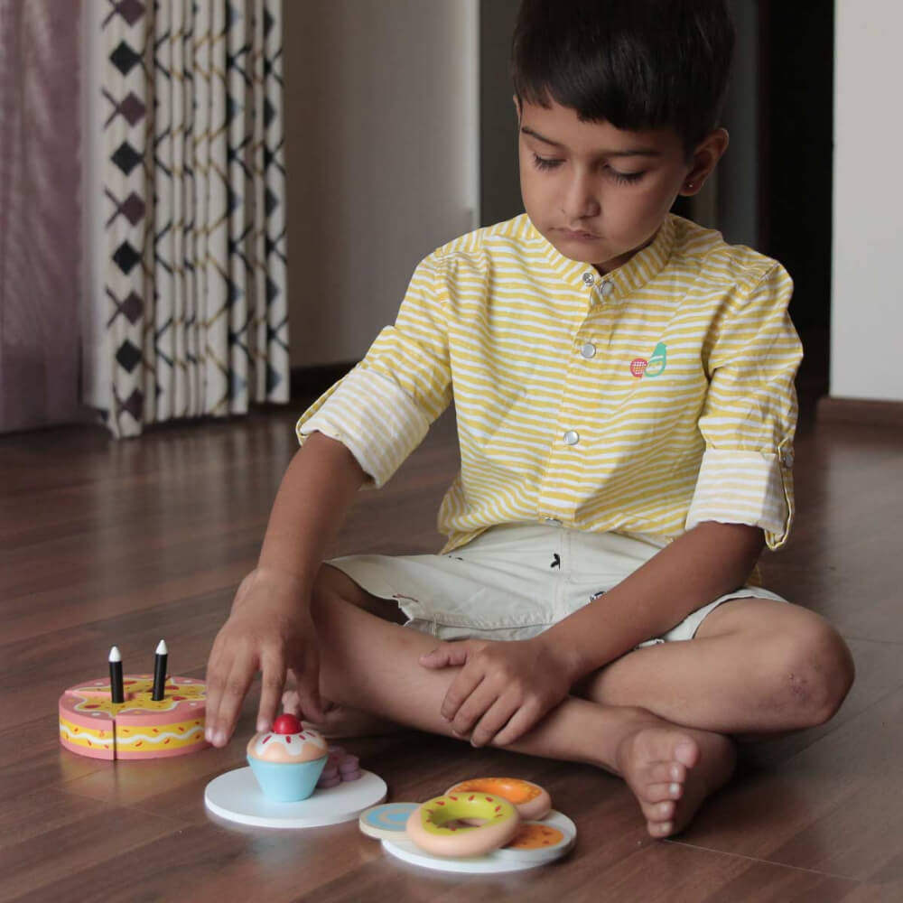 Wooden Dessert Set