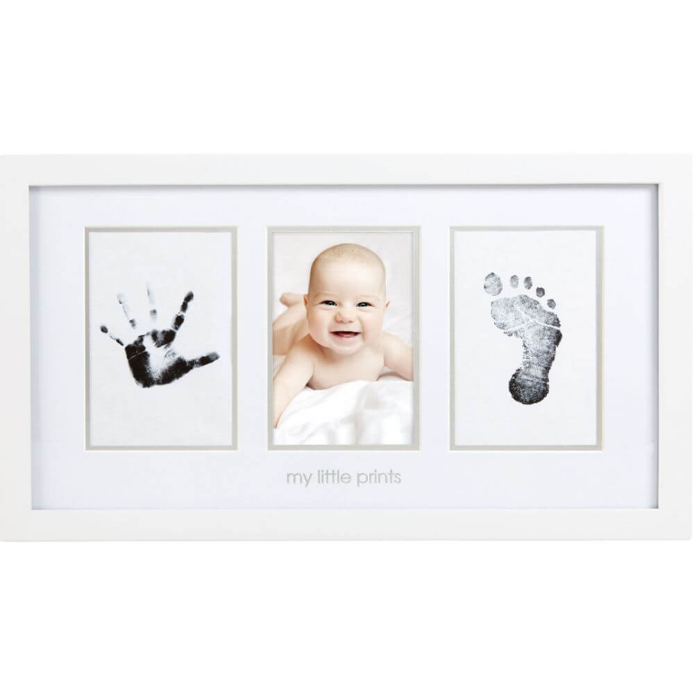 Babyprints Photo Frame - White