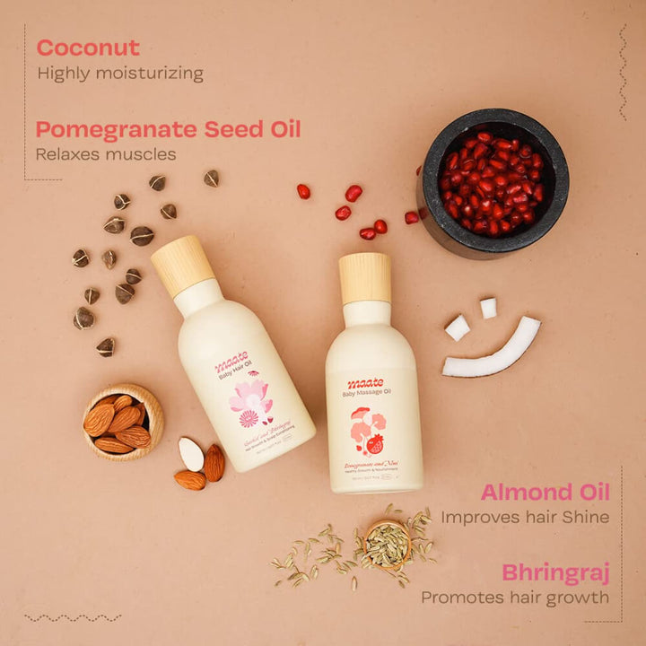 Maate Baby Oil Combo