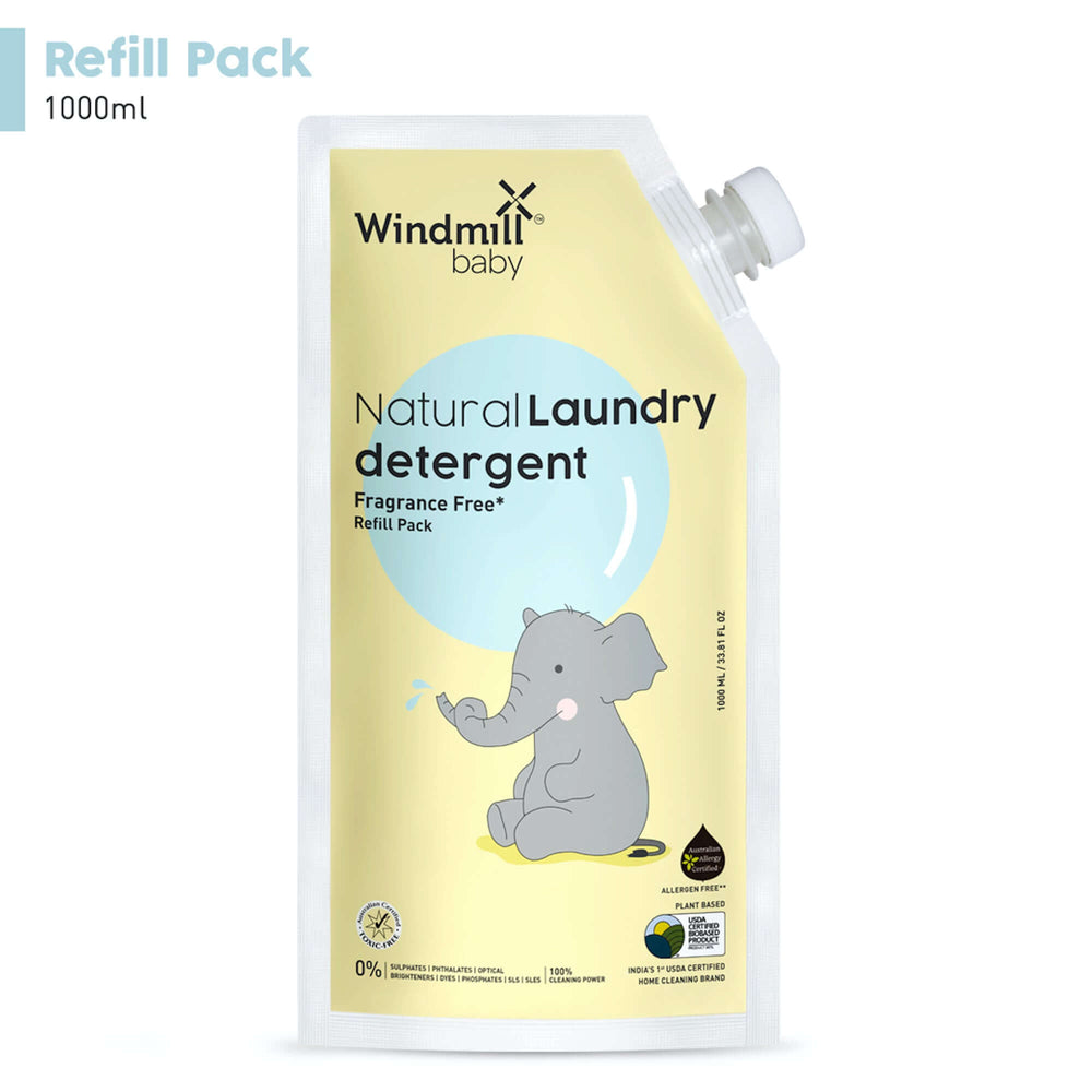 Windmill Baby Natural Laundry Detergent Refill Pack - 1000 ml