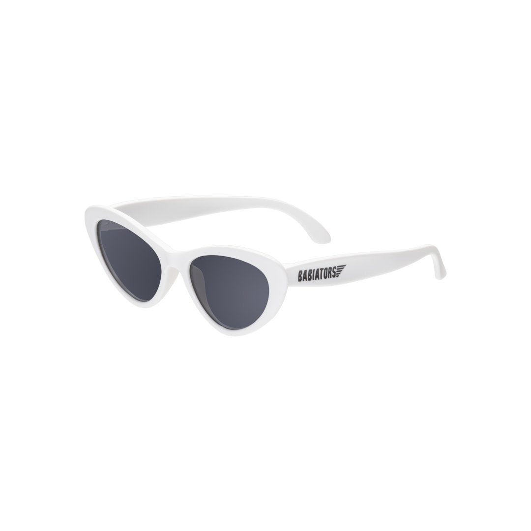 Cat-Eye Sunglasses - Wicked White