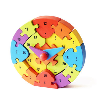 Jigsaw Puzzle-3D Clock