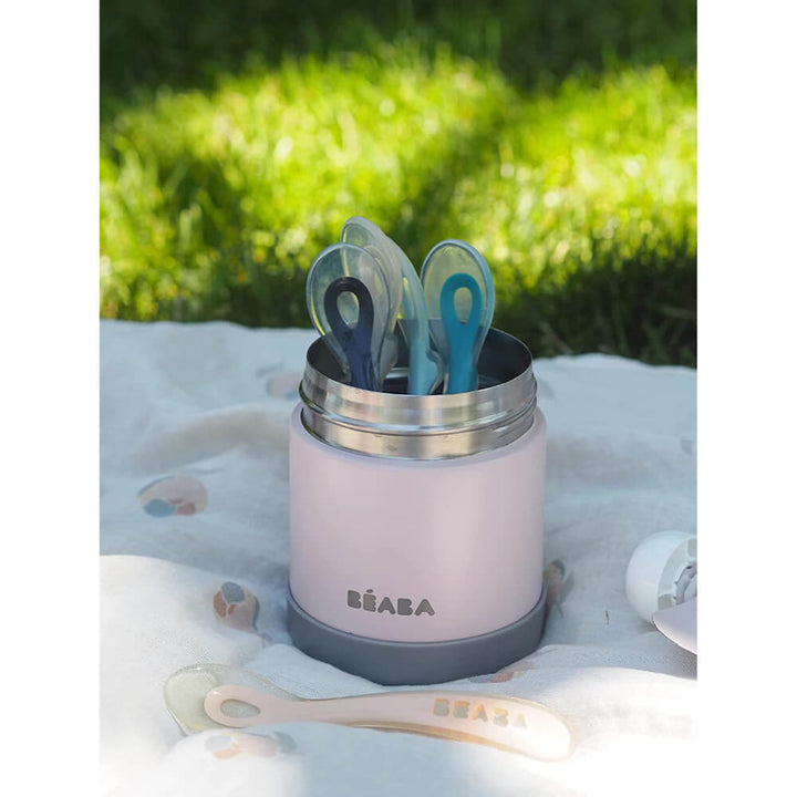 Beaba 2nd Stage Silicone Spoon - Set of 4