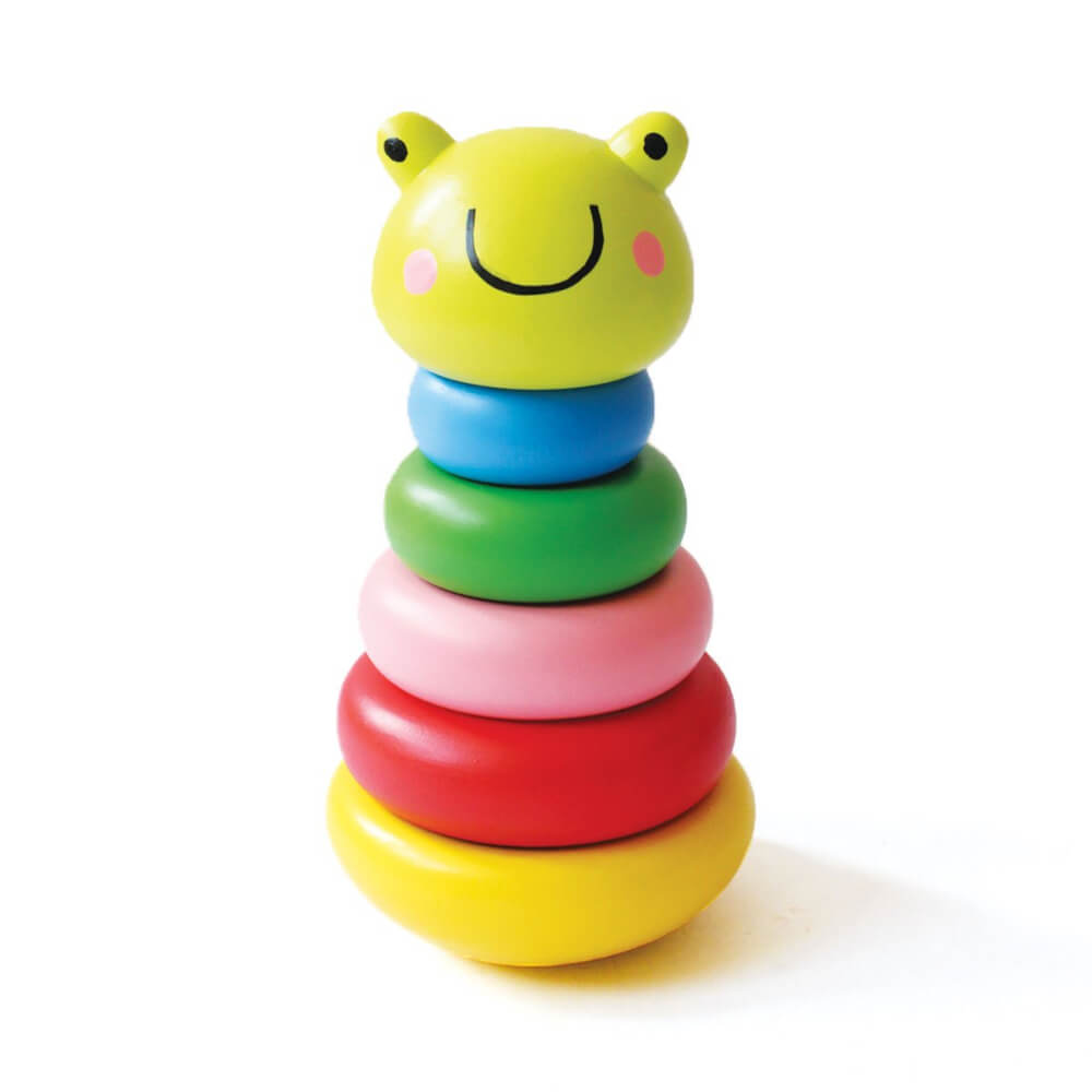 Frog Wooden Stacker