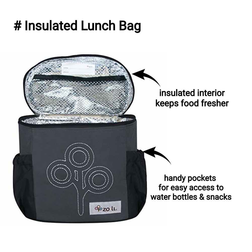 NOM NOM Insulated Lunch Bag