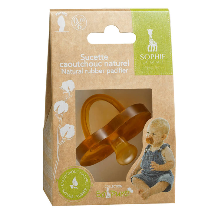 Sophie La Girafe So’pure Natural rubber pacifier