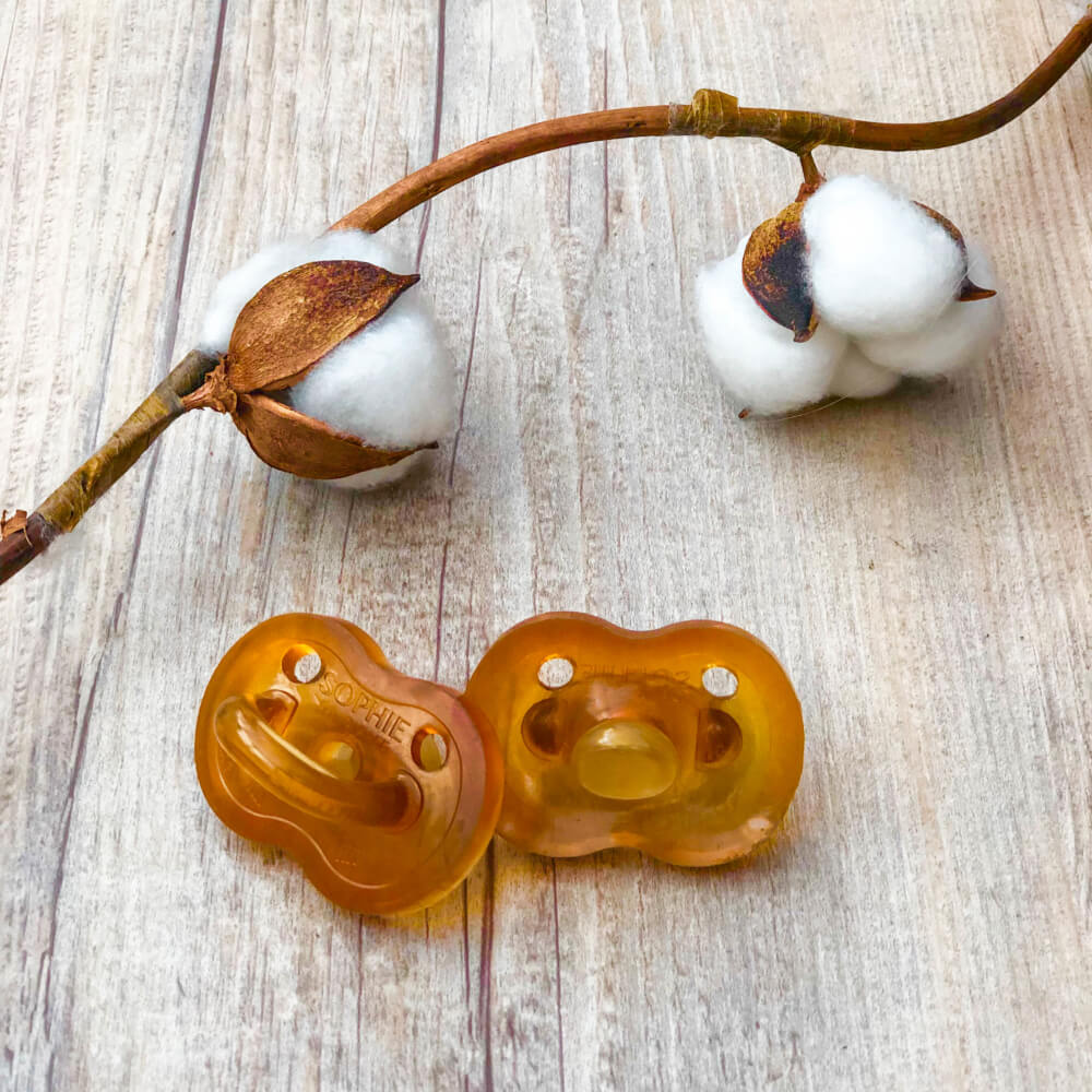 Sophie La Girafe So’pure Natural rubber pacifier