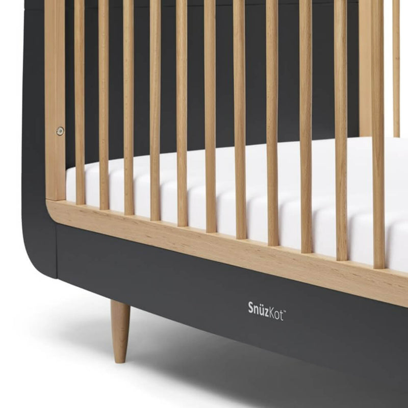 SnuzKot Convertible Cot from Birth - 4 years - Slate