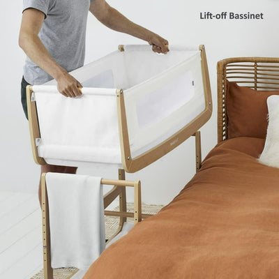 SnuzPod Bedside Multifunctional Crib - Natural