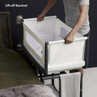 SnuzPod Bedside Multifunctional Crib - Slate