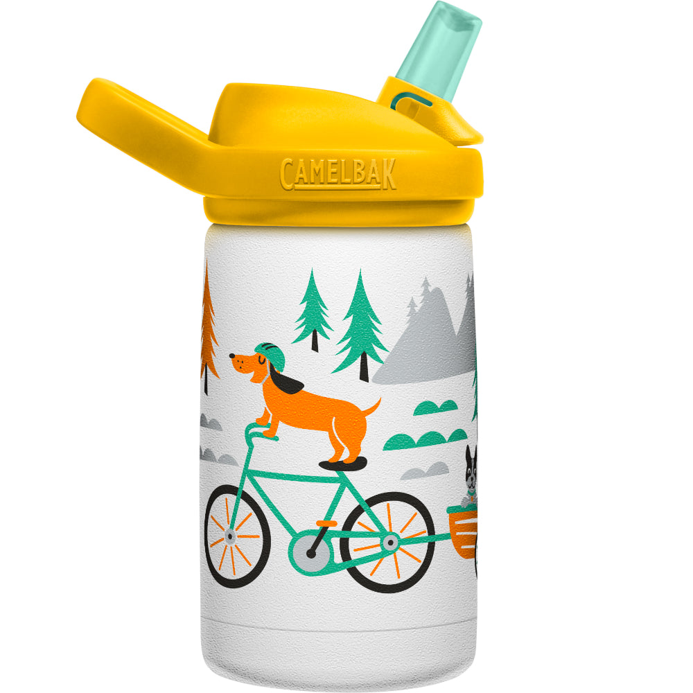 biking dogs