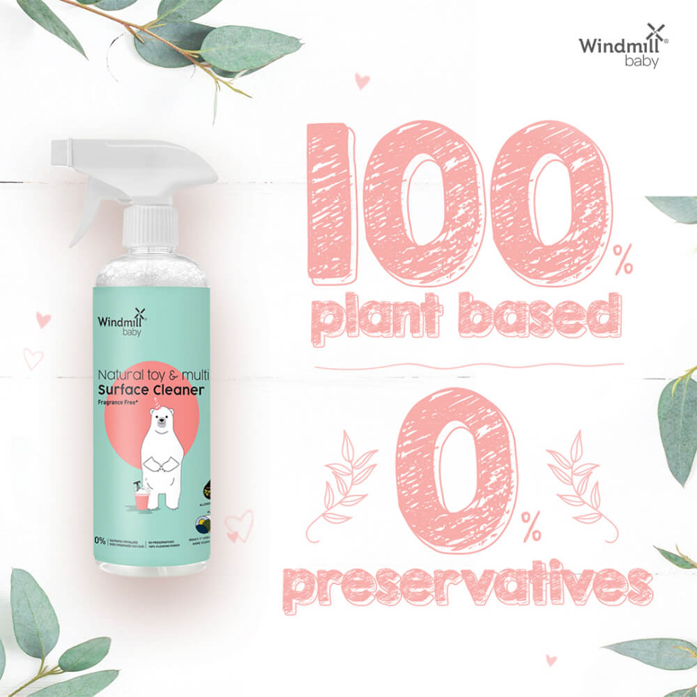 Windmill Baby Natural Toy and Multi Surface Cleaner - 450ml