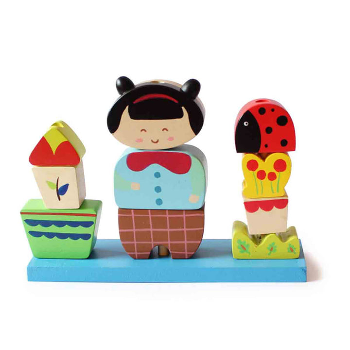 Jungle Pegging and Lacing Toy