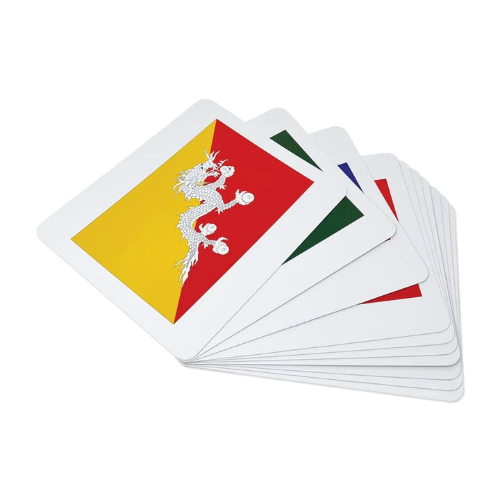 Brainsmith National Flags Quantum Flash Cards (Set 3)
