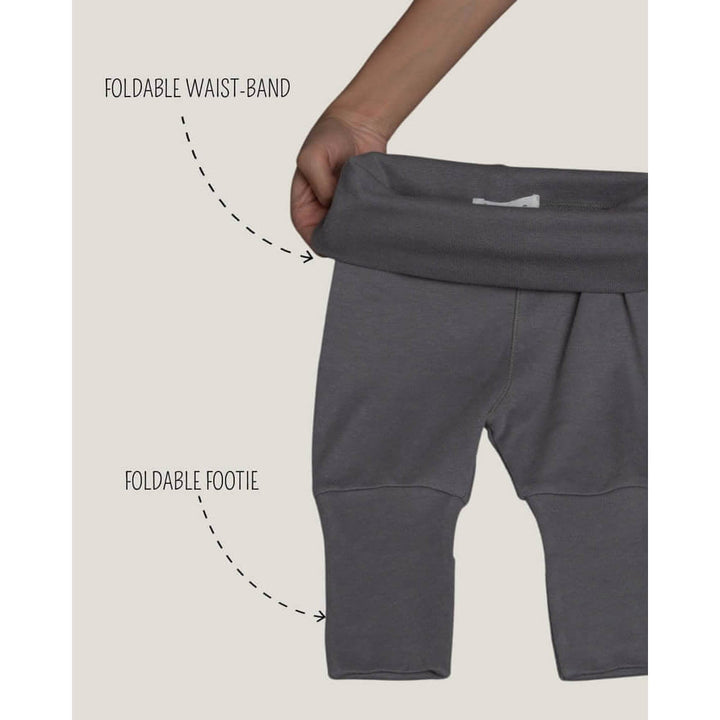 Tummy Pants - Neutral Grey