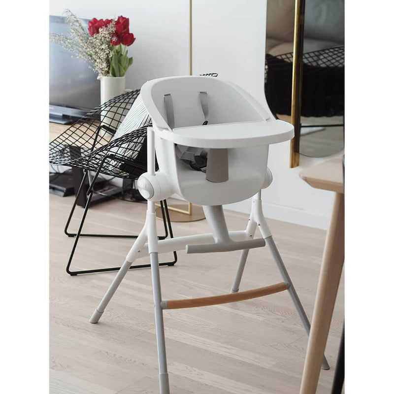 Beaba Up&Down High Chair - Grey/White