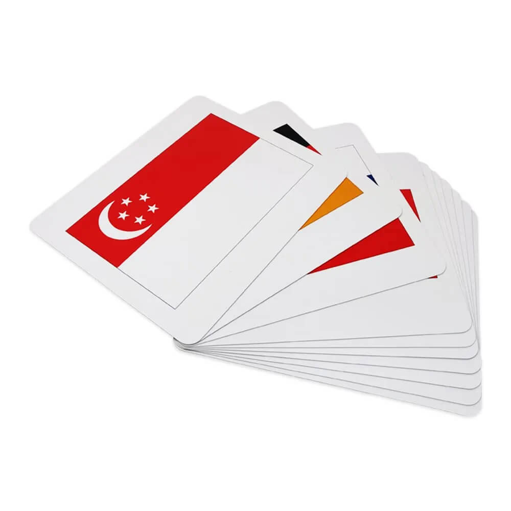 Brainsmith National Flags Quantum Flash Cards (Set II)