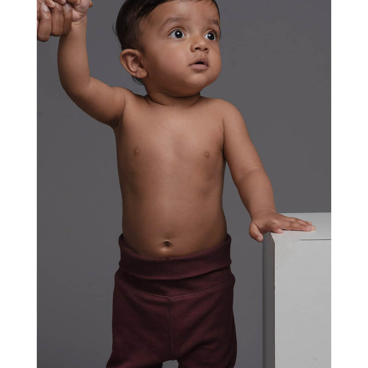 Tummy Pants - Burgundy