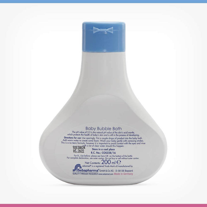 Sebamed Baby Bubble Bath - 200ml
