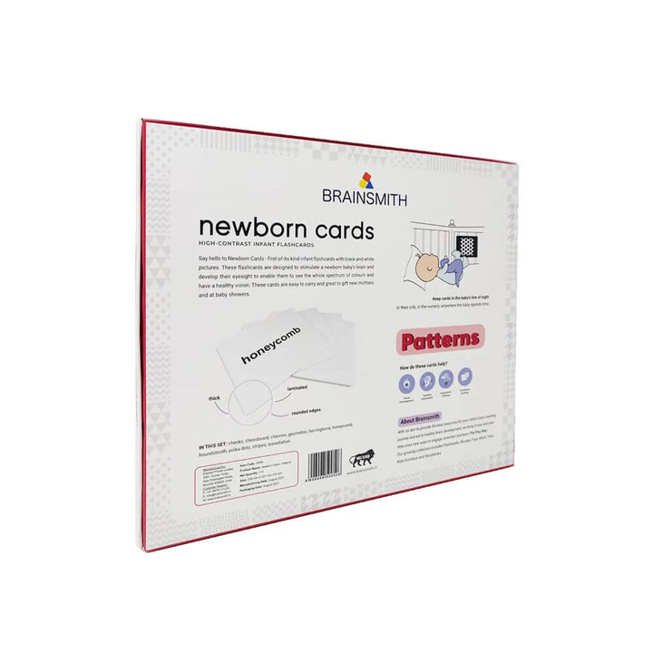 Brainsmith Patterns Newborn High Contrast Flash Cards