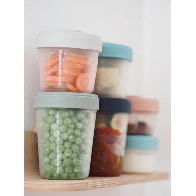 Beaba Toddler Food Storage Set 6 Clip Portions - 250 ml