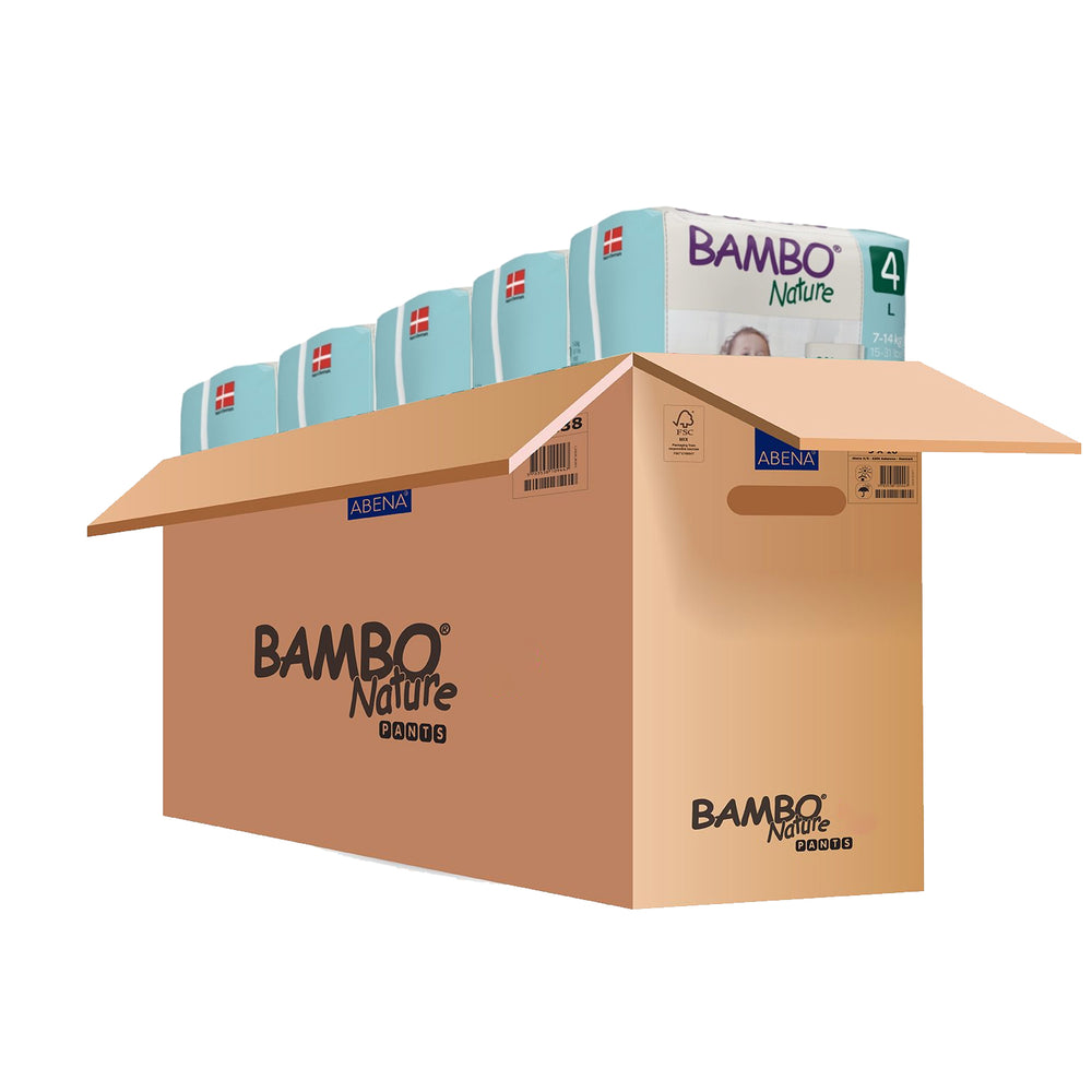 Bambo Nature Monthly Box - Skin Friendly Pant Style Diapers