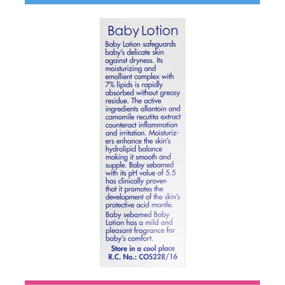 Sebamed Baby Body Milk Lotion - 400ml