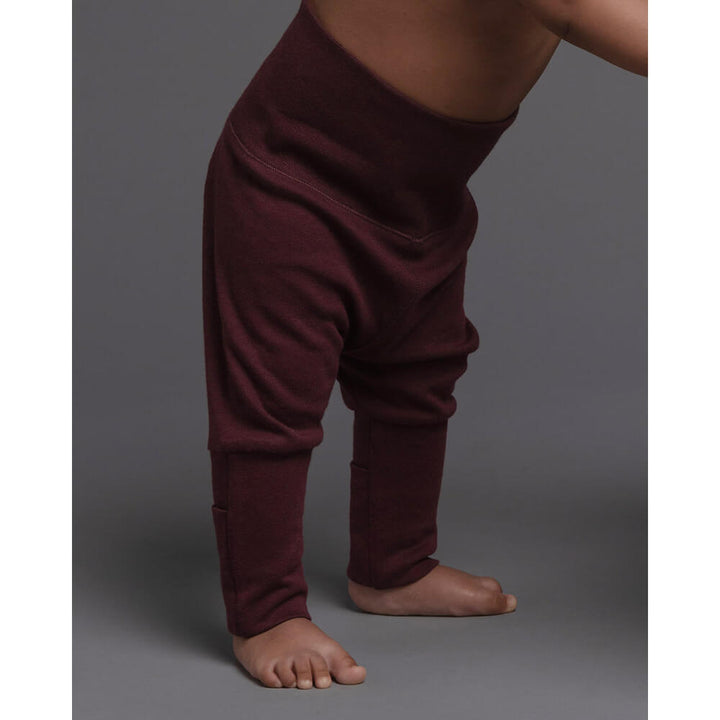 Tummy Pants - Burgundy