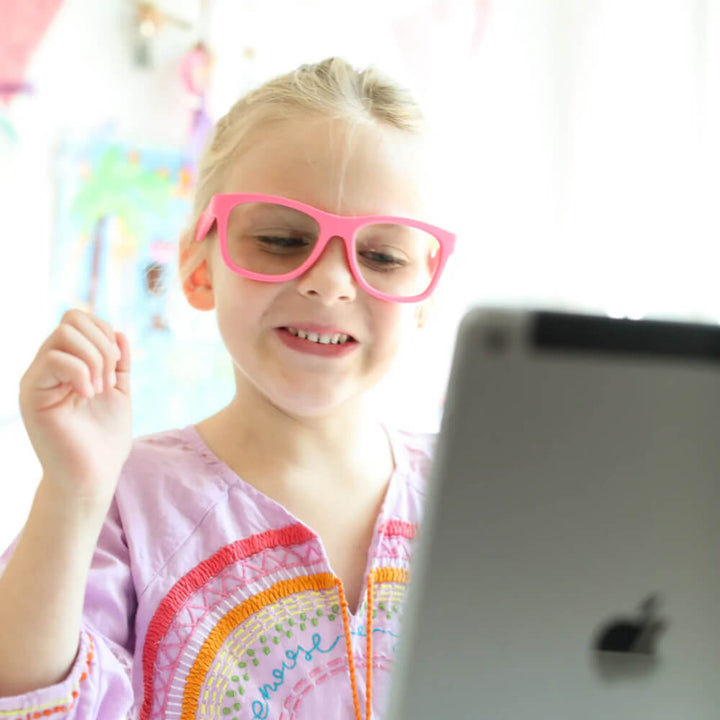 Babiators Blue Light Screen Saver Navigator Glasses - Think Pink