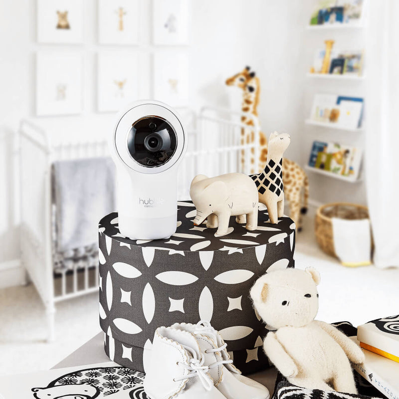 Hubble Connected Nursery Pal Glow Baby Monitor with 5HD Touchscreen