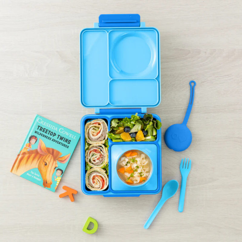 Omie Insulated Bento Lunch Box - Blue Sky