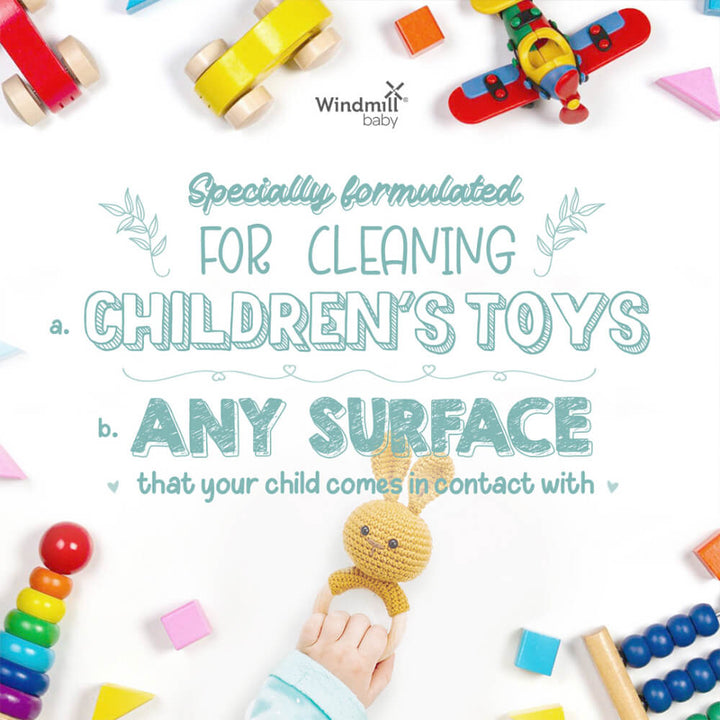 Windmill Baby Natural Toy and Multi Surface Cleaner - 450ml
