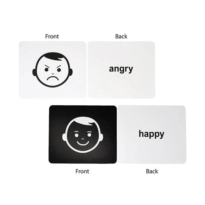 Brainsmith Expressions Newborn High Contrast Flash Cards
