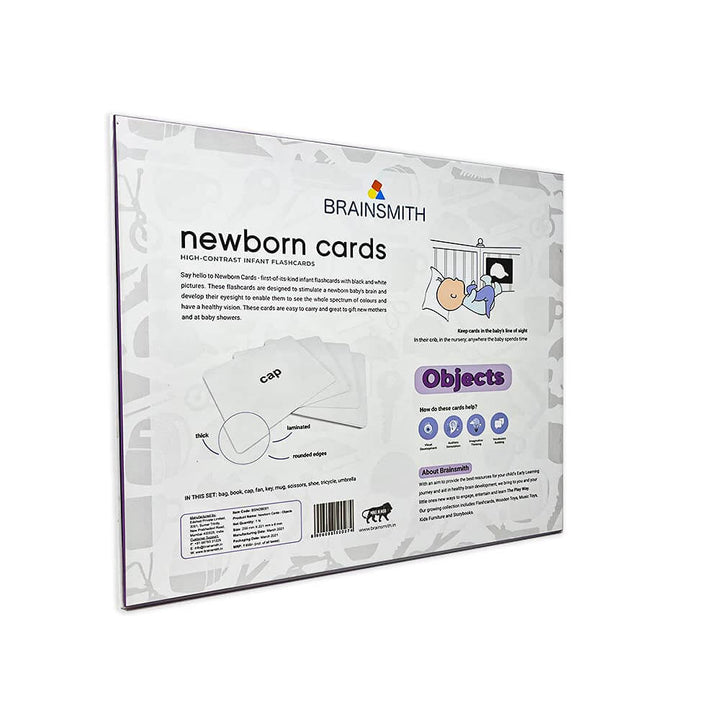 Brainsmith Objects Newborn High Contrast Flash Cards