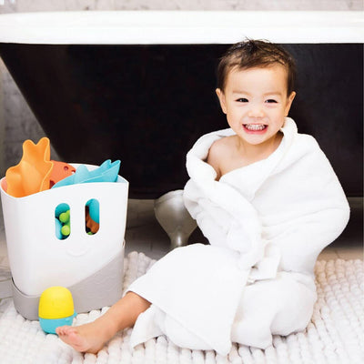 Freestanding Bath Toy Organizer - Grey