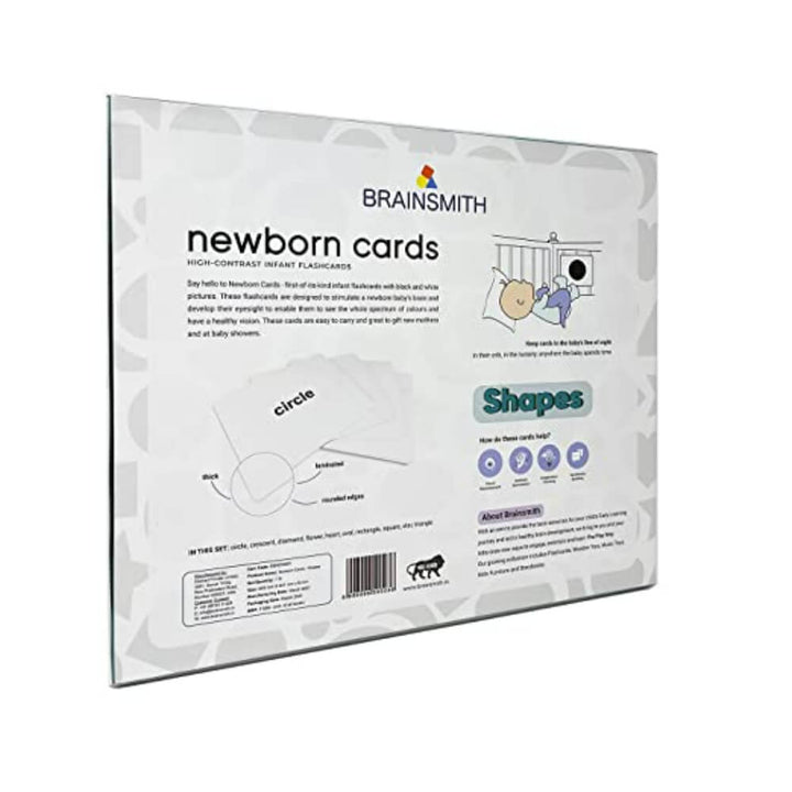 Brainsmith Shapes Newborn High Contrast Flash Cards