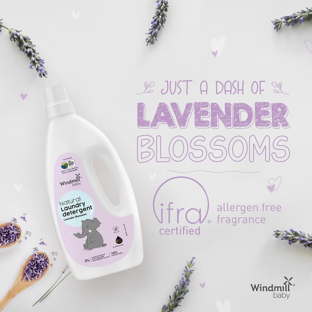 Windmill Baby Natural Laundry Detergent - Lavender Blossoms