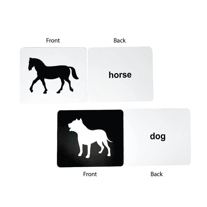 Brainsmith Animals Newborn High Contrast Flash Cards