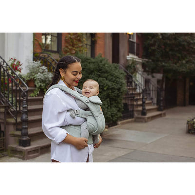 Ergobaby Omni Breeze Baby Carrier Softflex Mesh - Sage Green