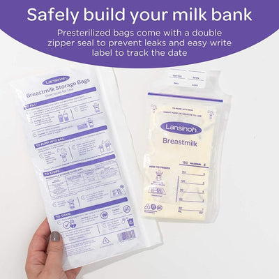 Breast Milk Storage Bags - Count 50