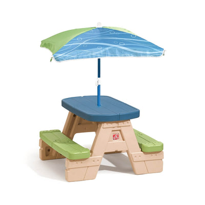 Sit & Play Picnic Table With Umbrella