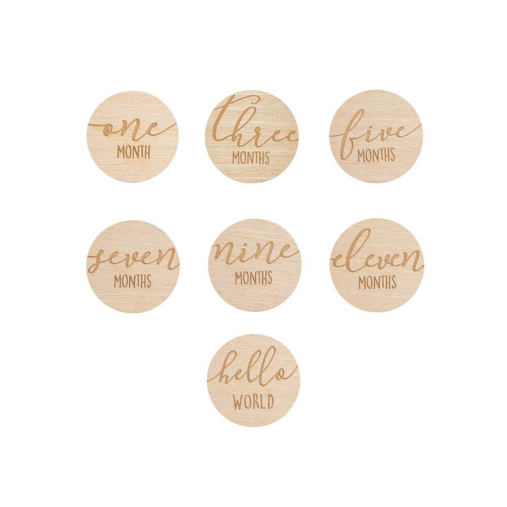 Wooden Milestone Props