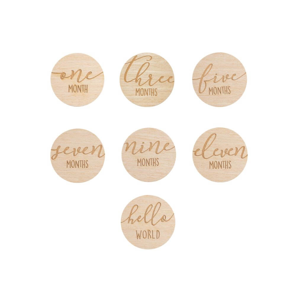 Wooden Milestone Props
