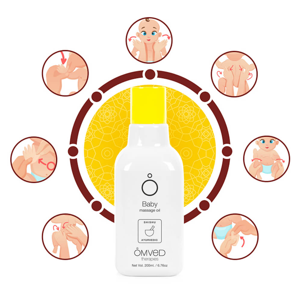 Omved Therapies Baby Massage Oil