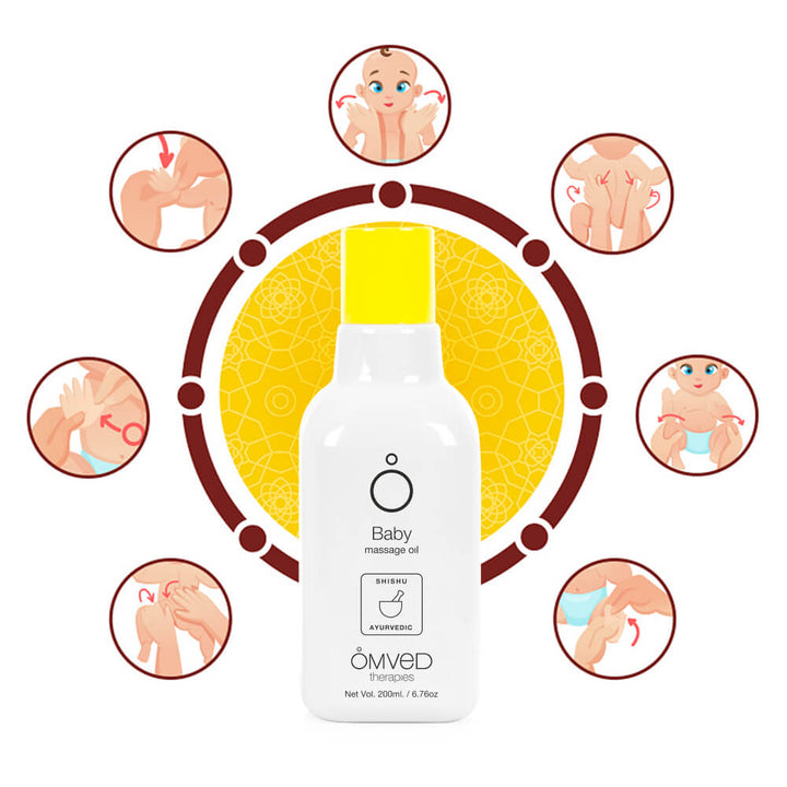Omved Therapies Baby Massage Oil