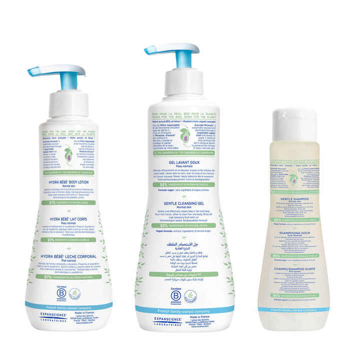 Mustela Bathtime Essential Set - 3 Pieces